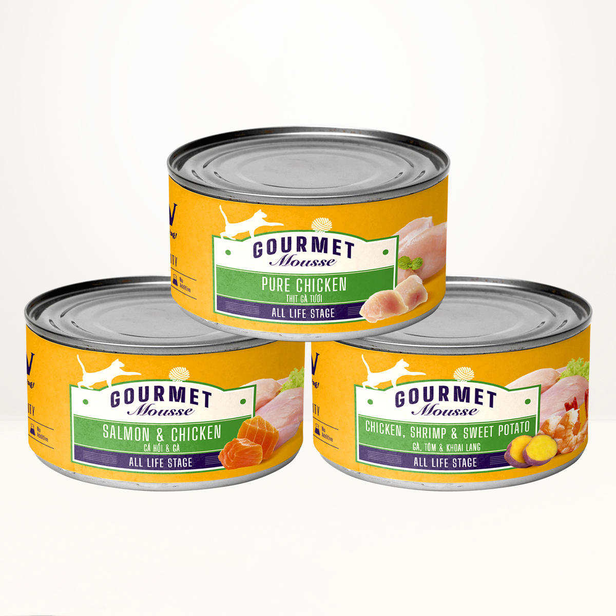 Pate cho mèo mọi lứa tuổi laPaw Gourmet dạng nhuyễn 85g Pate cho mèo mọi lứa tuổi laPaw Gourmet dạng nhuyễn 85g