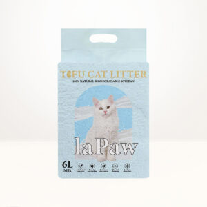 Cát vệ sinh tofu cho mèo laPaw đậu nành tự nhiên 6L