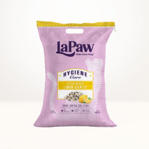 Hình ảnh cát vệ sinh mèo laPaw than hoạt tính chanh 10l