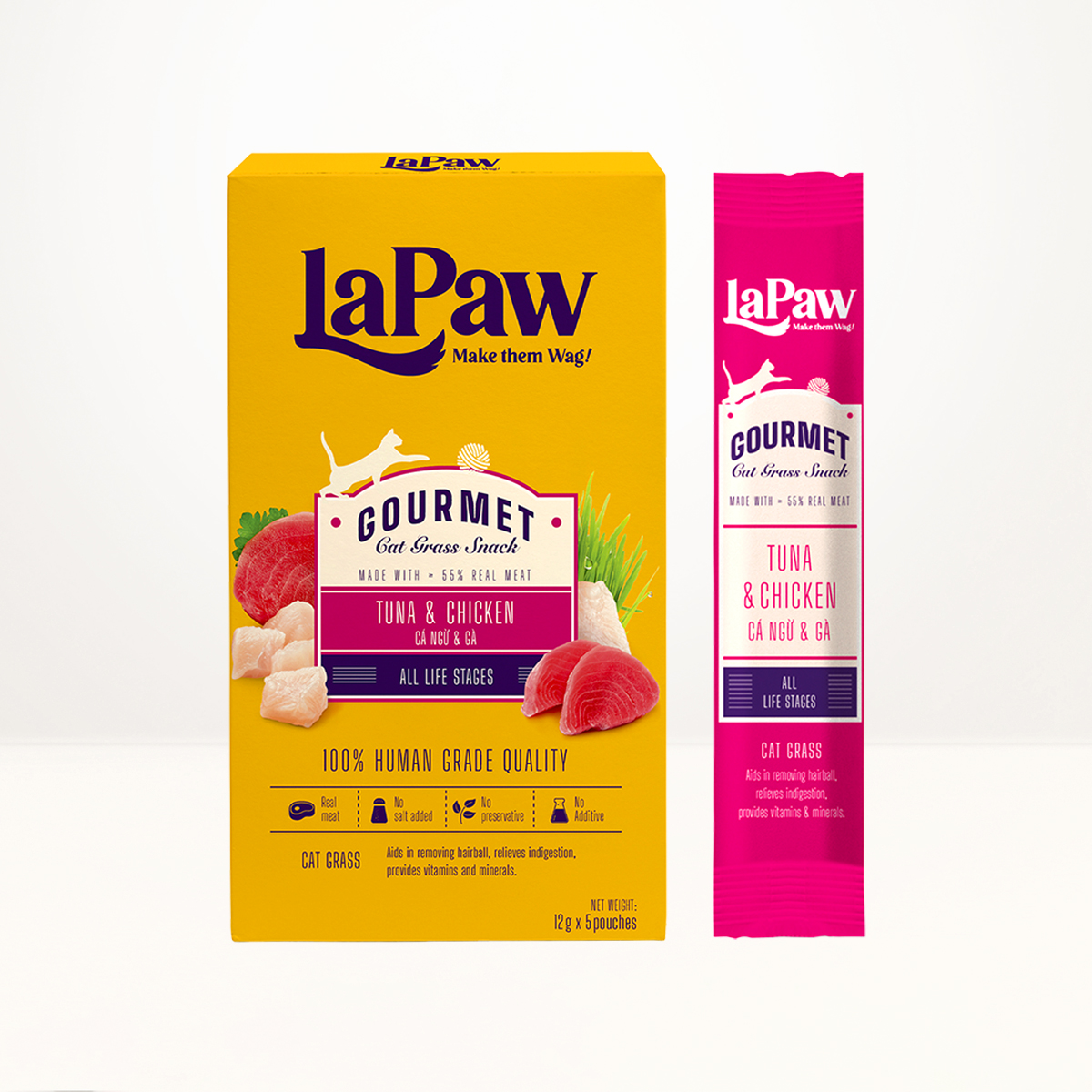 Súp thường cho mèo mọi lứa tuổi laPaw Gourmet Súp thường cho mèo mọi lứa tuổi laPaw Gourmet