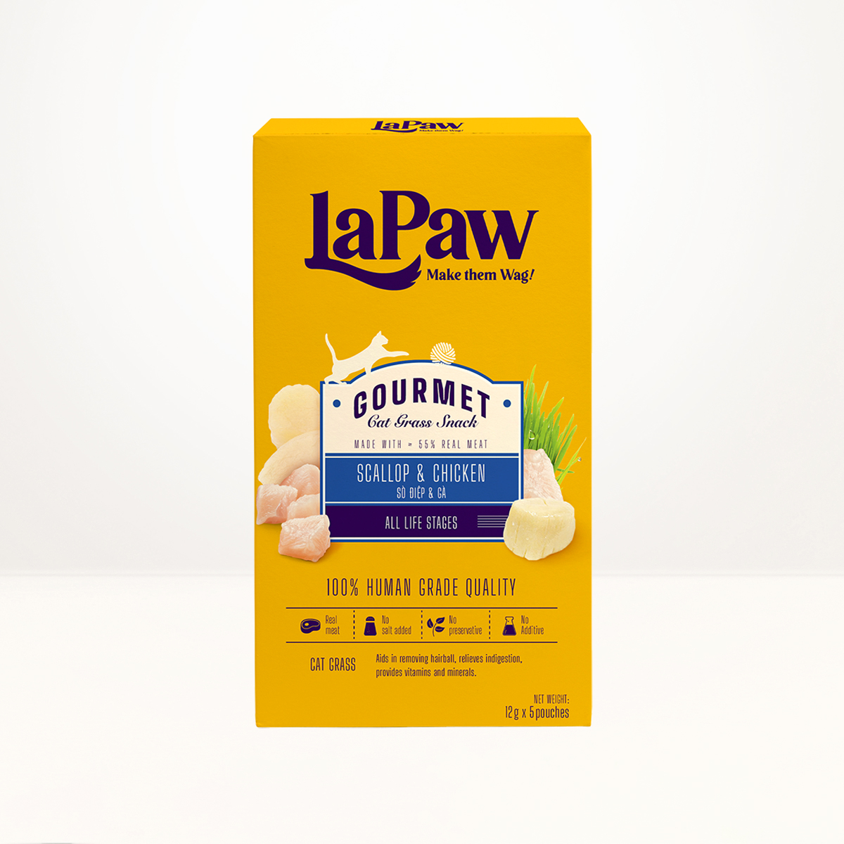 Súp thường cho mèo mọi lứa tuổi laPaw Gourmet Súp thường cho mèo mọi lứa tuổi laPaw Gourmet