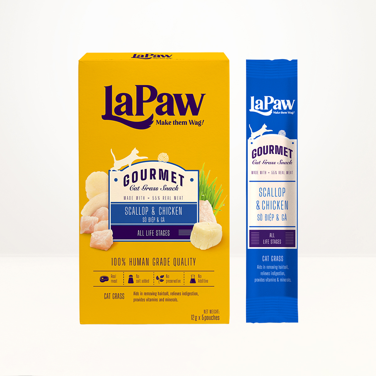 Súp thường cho mèo mọi lứa tuổi laPaw Gourmet Súp thường cho mèo mọi lứa tuổi laPaw Gourmet