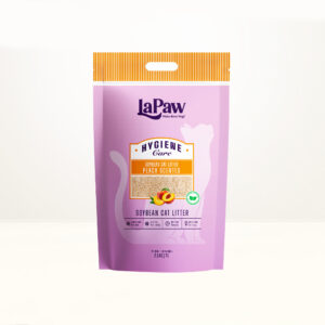 Cát mèo đậu nành LaPaw Lollipop mùi đào 7l/2,5kg