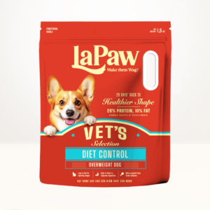 LaPaw Hạt dinh dưỡng chuyên biệt dành cho chó kiểm soát cân nặng túi 1,5KG